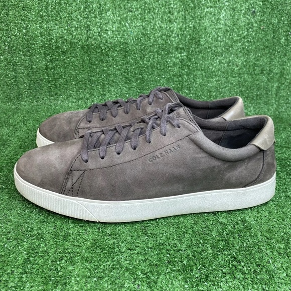 Cole Haan Men's Size 11 Nantucket 2.0 Sneaker Style C35050 Brown Suede Shoes - Picture 3 of 8